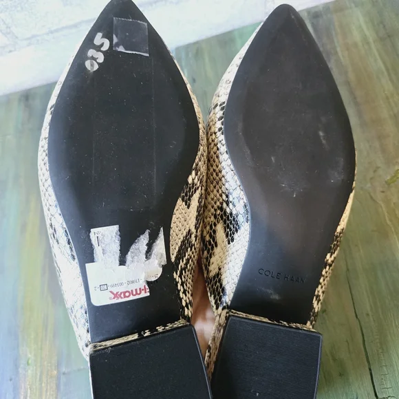 Cole Haan Snakeskin Loafers - Picture 7 of 7